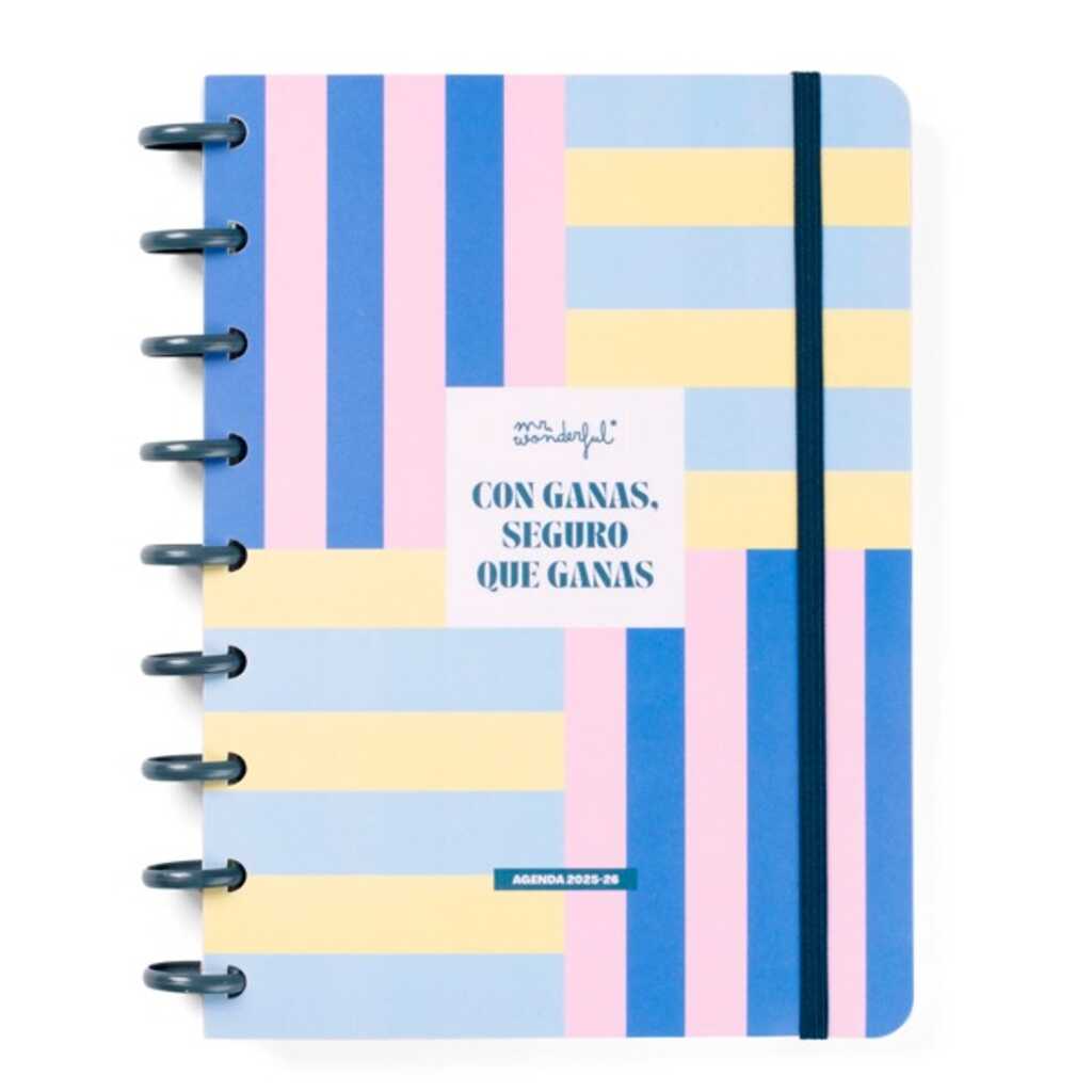 agenda wonder 25-26 semanal'con ganas..'