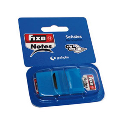 banderitas fixo notes azul 50h.