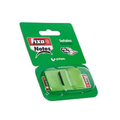 banderitas fixo notes verdes 50h.