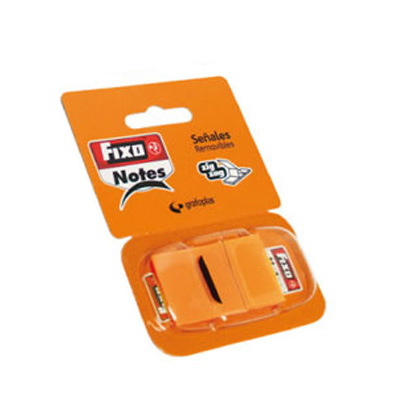 banderitas fixo notes naranja 50h.