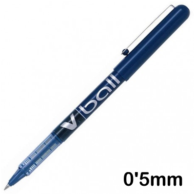 rotulador con bola 0.5mm. azul