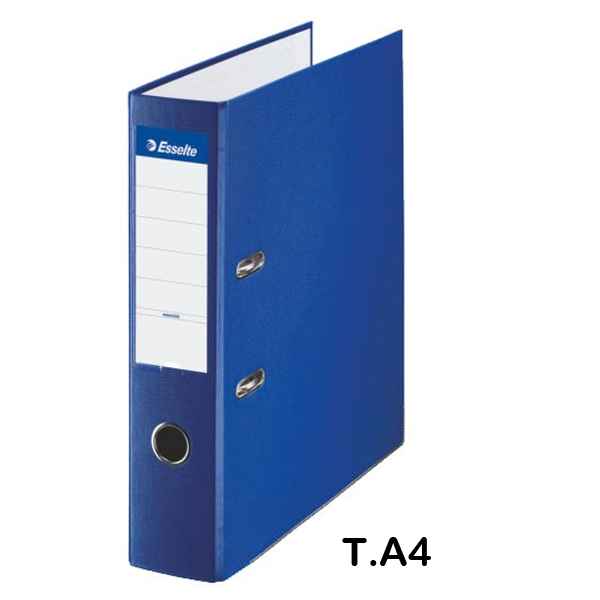 archivador 2a.75mm plastico azul