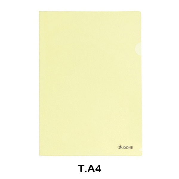 dossier uâ¥ero a4 plastico premium amaril