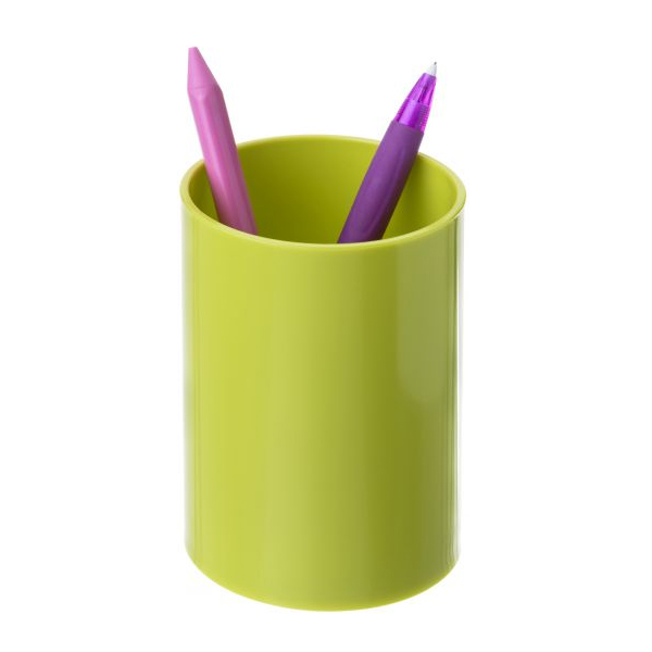 cubilete plastico color verde kiwi