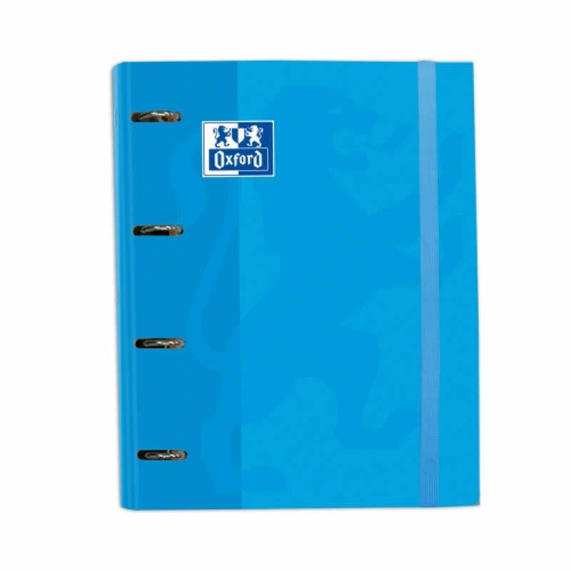 carpeta a4+ 4anill.+rec. 5x5 oxfs turque