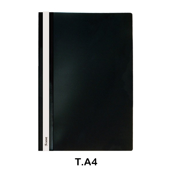 dosier fastener pp personaliz. a4 negro