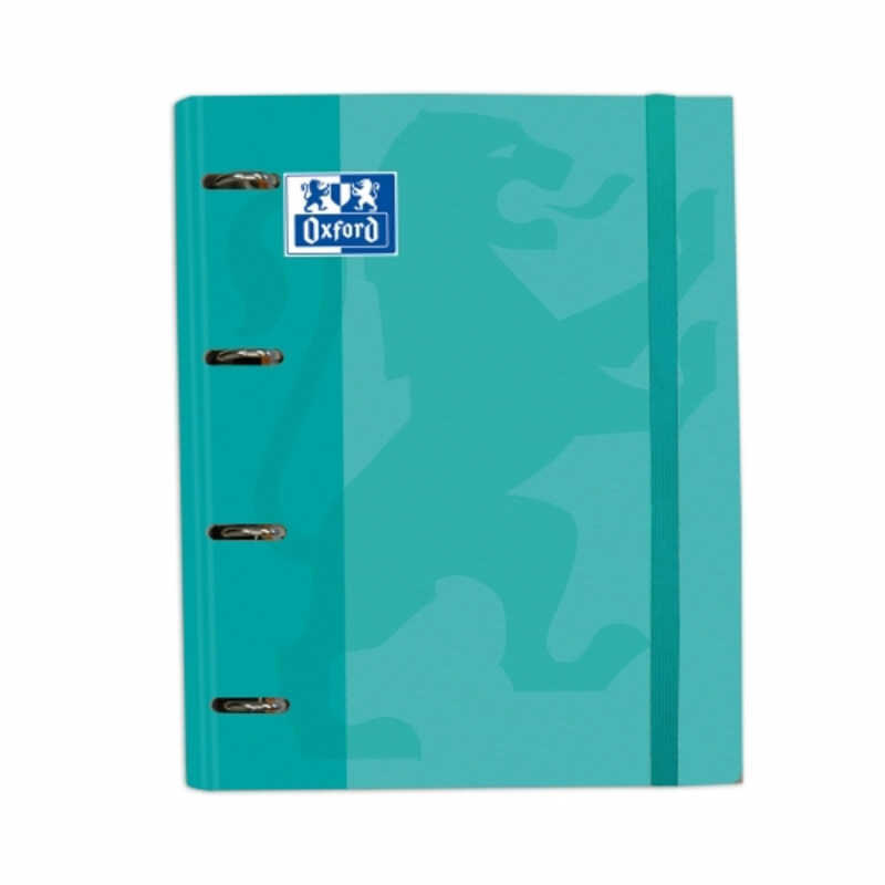 carpeta a4+ 4anill.+rec. 5x5 oxfs verde