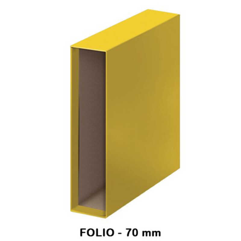 caja archivador f. verde lomo de 70mm