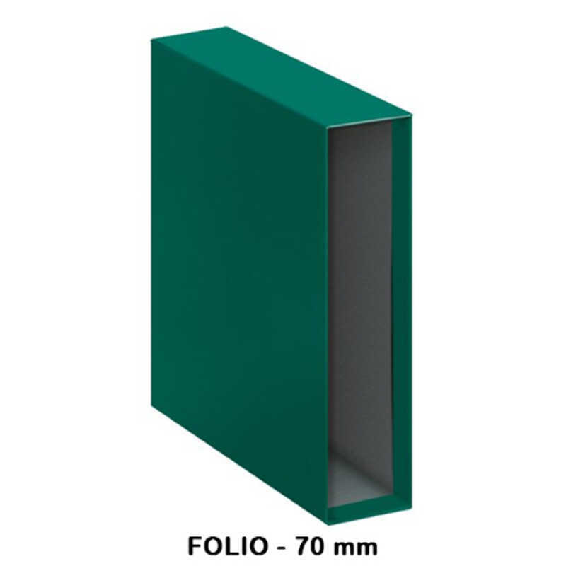 caja archivador f. groc lomo de 70mm