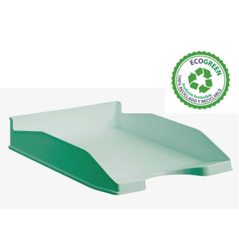 bandeja sobremesa verde pastel