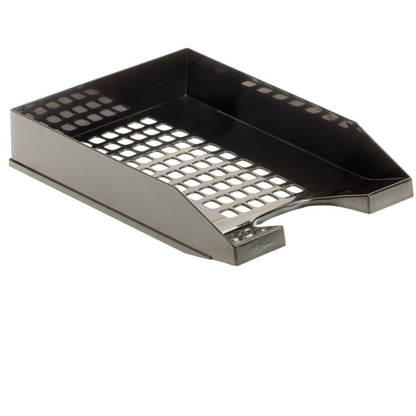 bandeja apilable negra archivo 2000