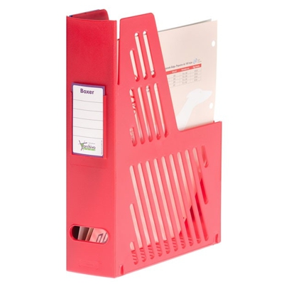 revistero plastico rojo