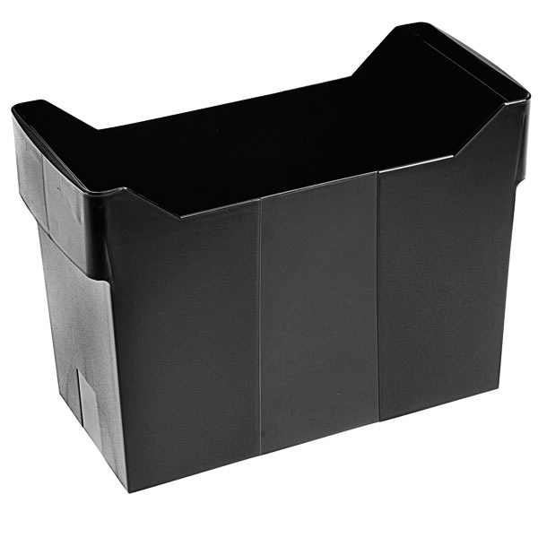 caja porta carpetas colgantes negra