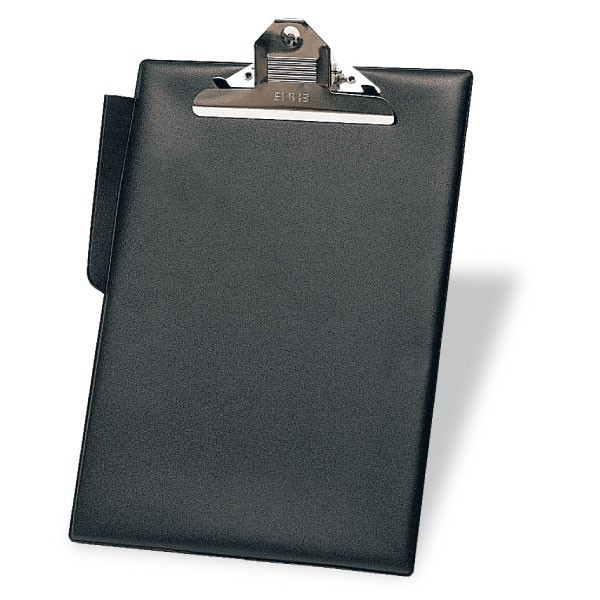dossier pinza sop. boligrafo plas. negro