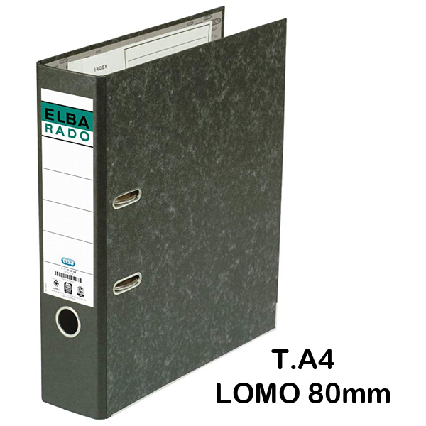 archivador a4 ancho 7.5cm sin caja