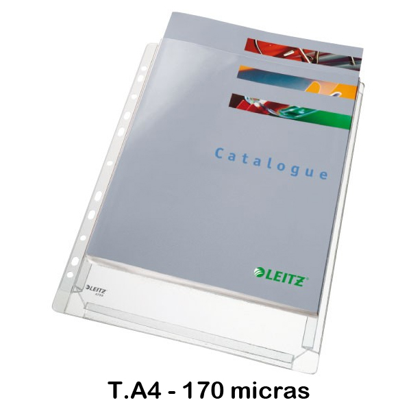 pack 5 fundas a4 fuelle 170 micras