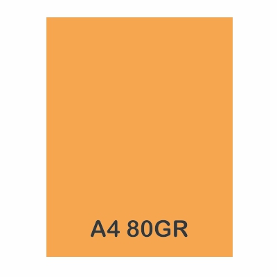 paquete 100h papel a4 80gr salmon