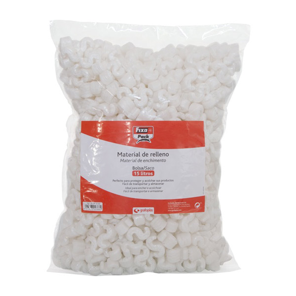 bolsa 15l porexpan blanco para relleno