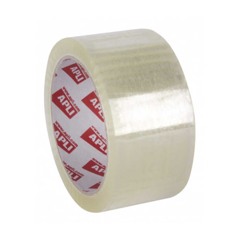 rollo precinto 66x50mm transparente