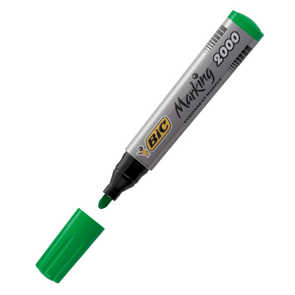 retolador permanent bic 2000 verd