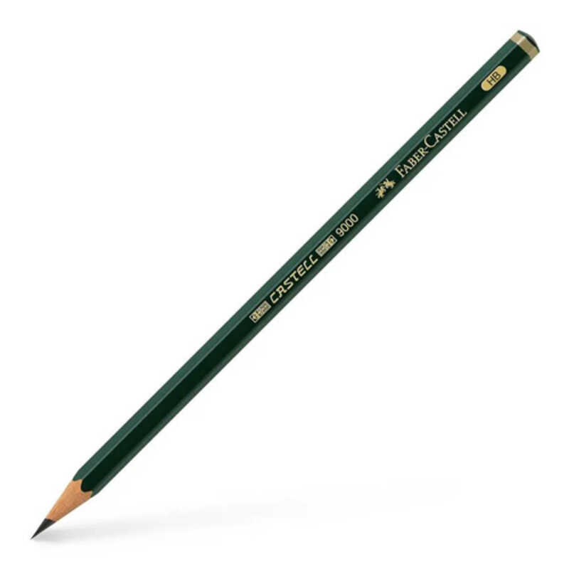 lapiz grafito faber castell 9000 hb