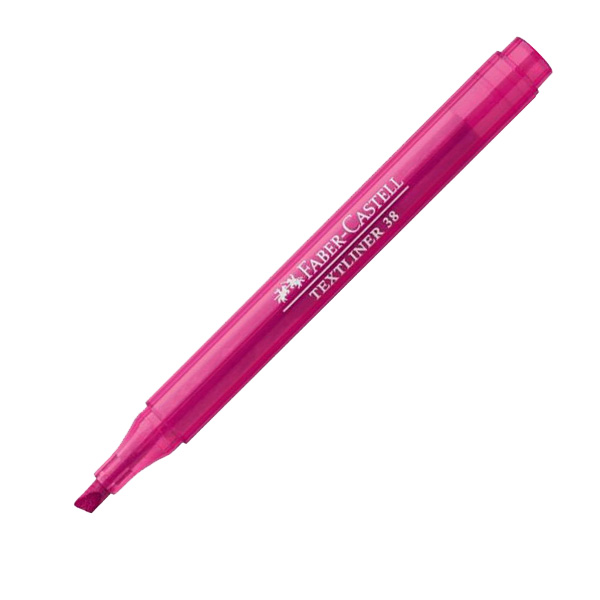 marcador fluorescente textliner rosa