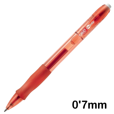 boligrafo gelocity clic rojo