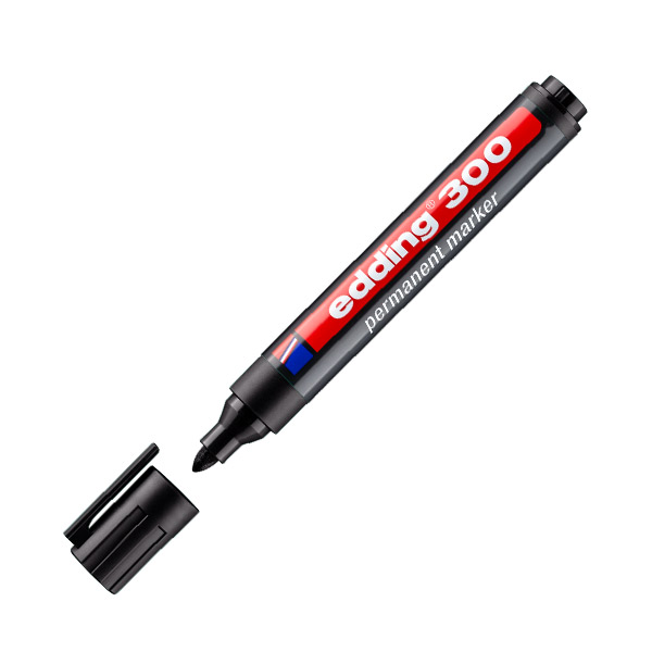 retolador permanent edding 300 negre