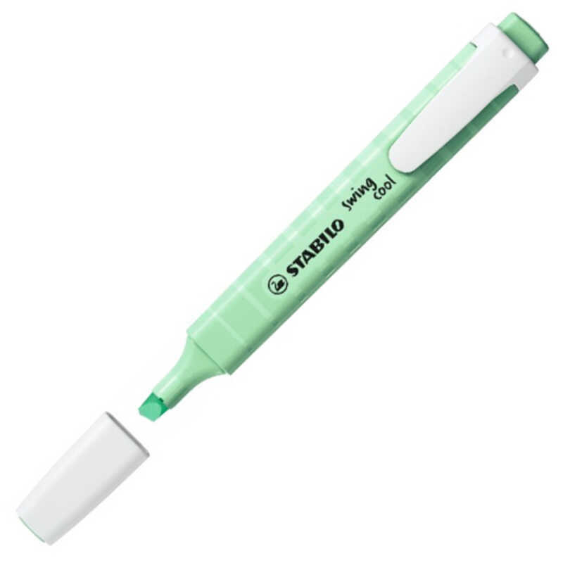 rotulador fluoresc.swing pastel v.menta