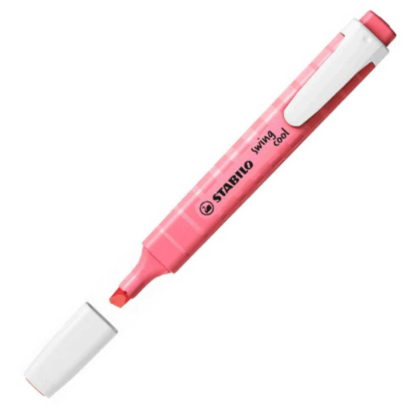 rotulador fluoresc.swing c.pastel rosa