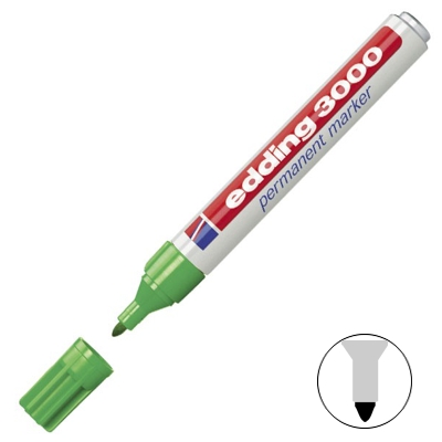 retolador edding 3000 verd