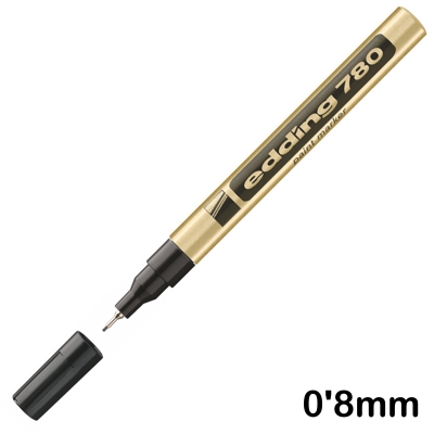 retolador tinta opaca edding 780 or