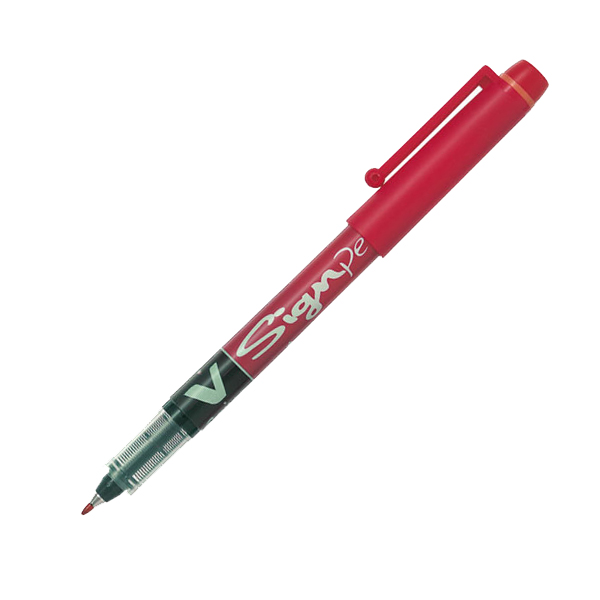 rotulador pilot 'signpen' rojo