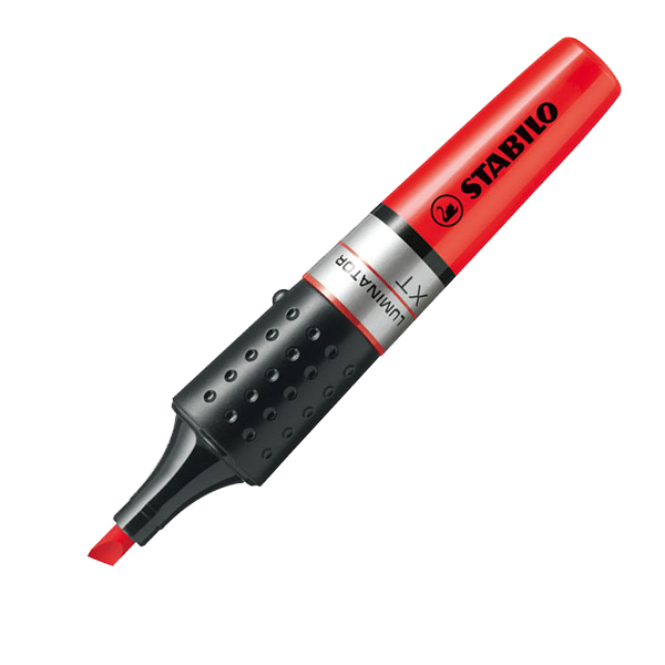 rotulador fluo boss luminator rojo