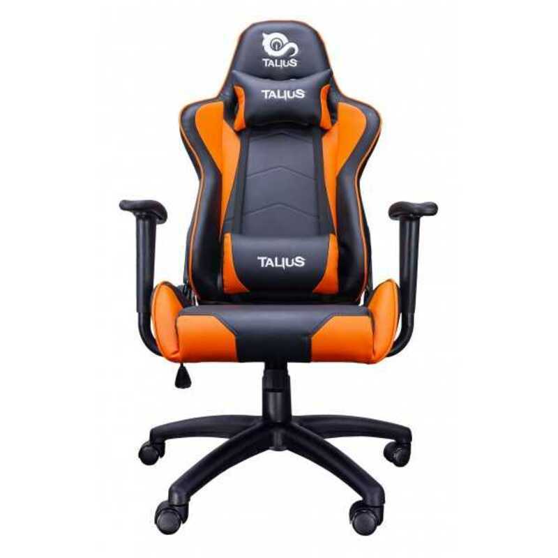 silla gaming talius gecko negro/naranja