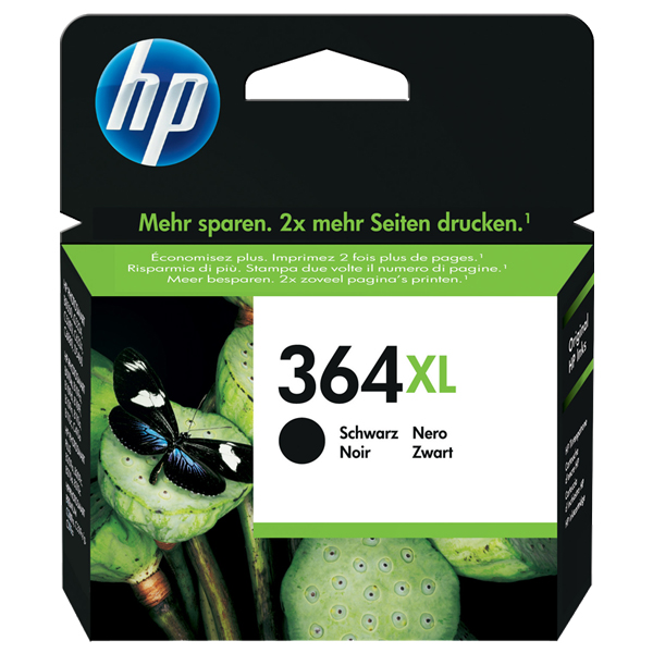 cartucho hp 364 xl negro