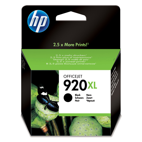 cartucho hp 920 xl negro