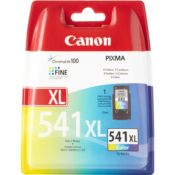 cartucho canon cl-541xl tres colores