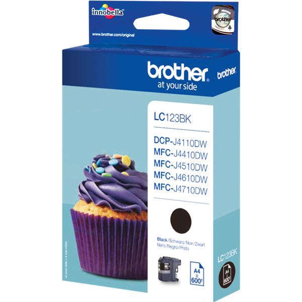 cartucho brother lc123bkbp negro