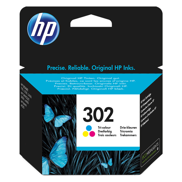 cartucho hp 302 tricolor
