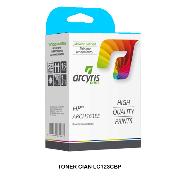 cartucho compat.brother lc123cbp cian