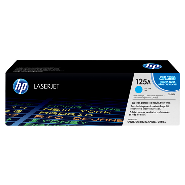 toner hp laserjet cb541a cyan