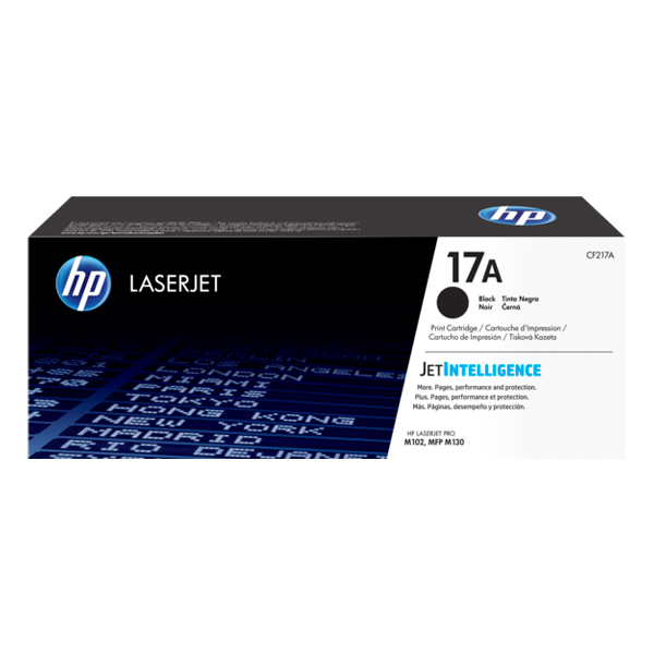 toner laser hp pro cf217a m102w/mfp130