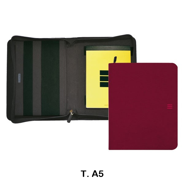 portadocumentos cremallera finocam a5 ne