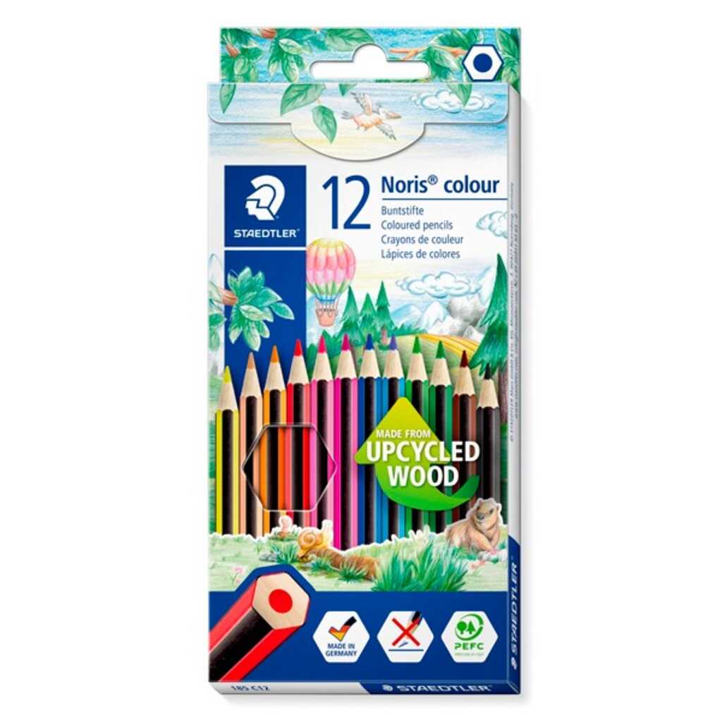 caixa 12 colors staedtler noris colour