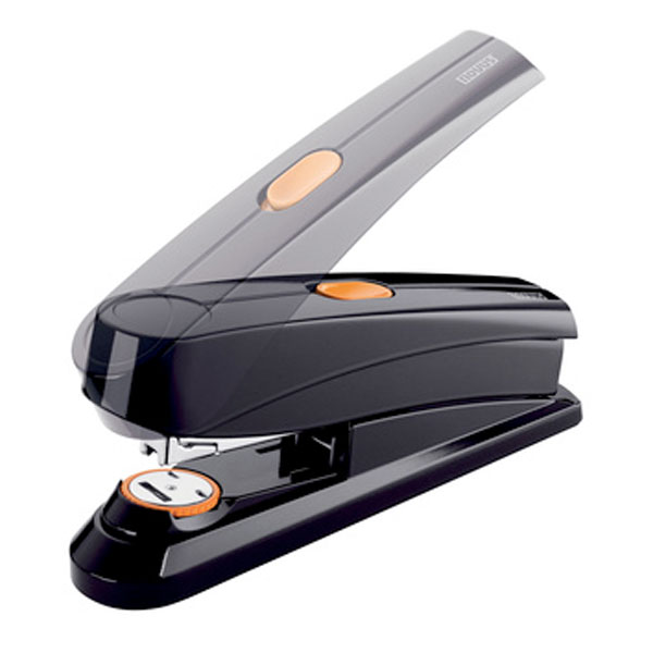 grapadora b8fc flat-clinch 50h. negra