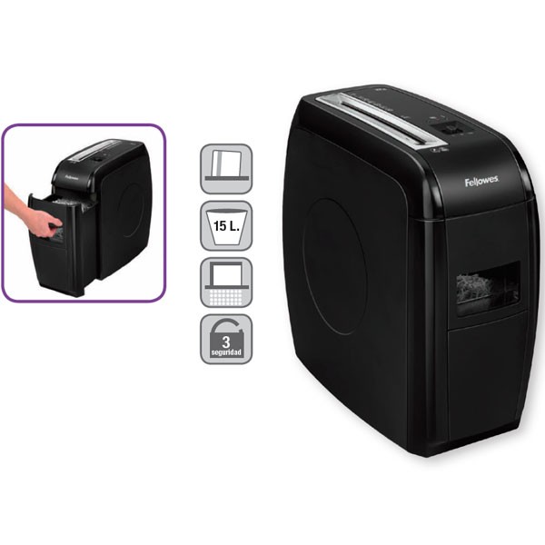 destructora fellowes 21cs 12h particulas