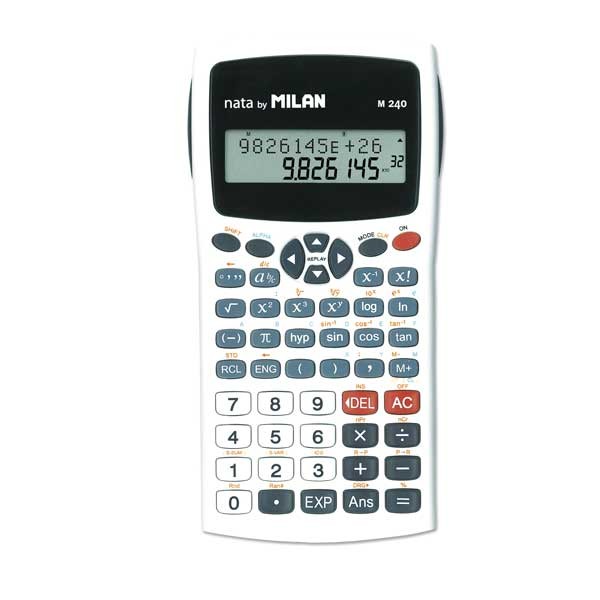 calculadora cientifica milan m240 blanca