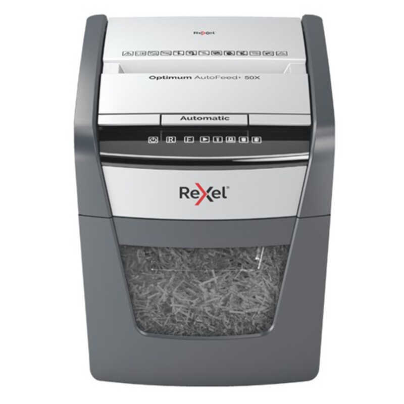 destructora rexel auto+50x eu particulas