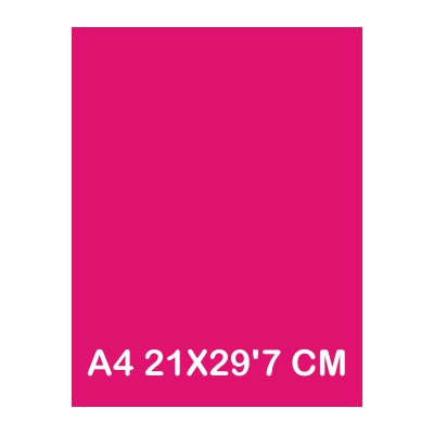 tapes cartolina a4 185gr fucsia